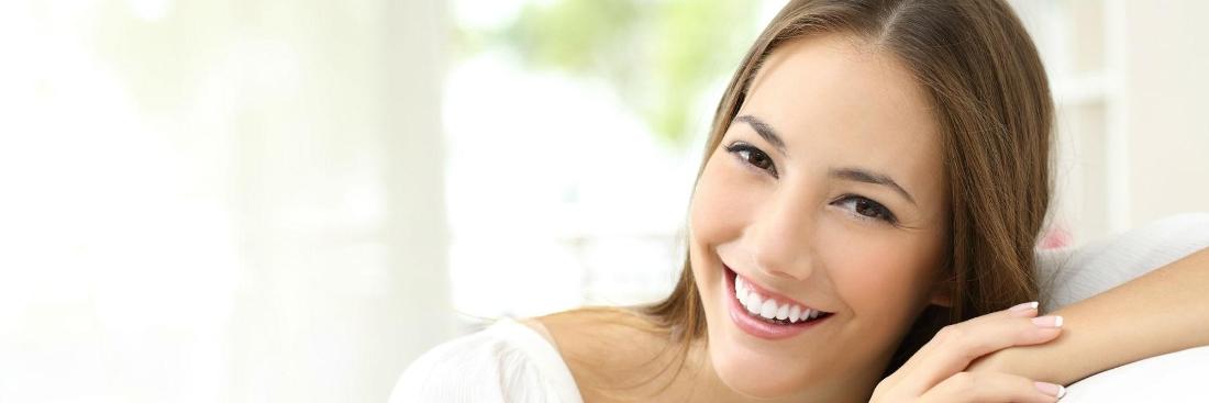 woman smiling