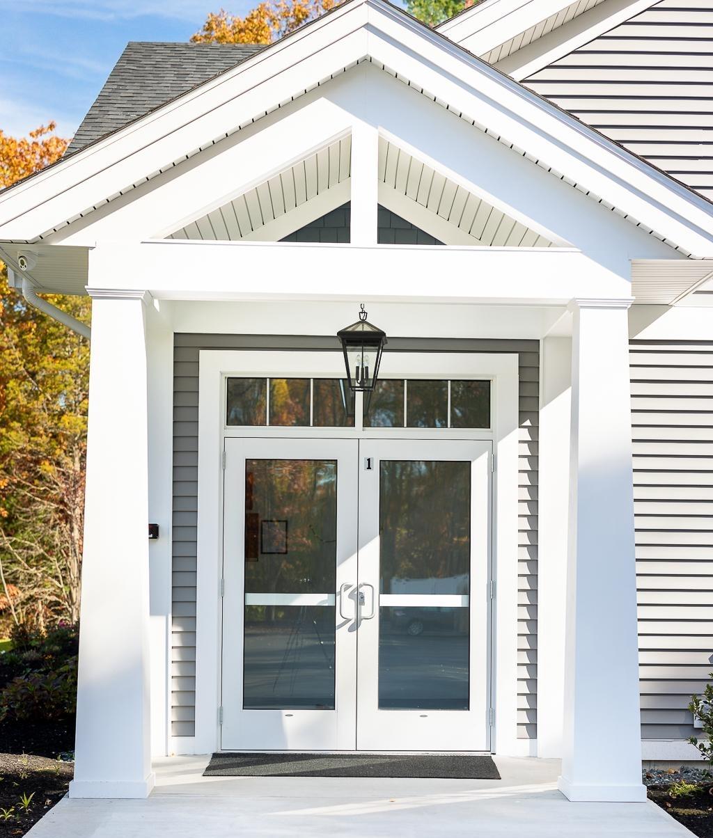 Front door of Northborough Family Dental